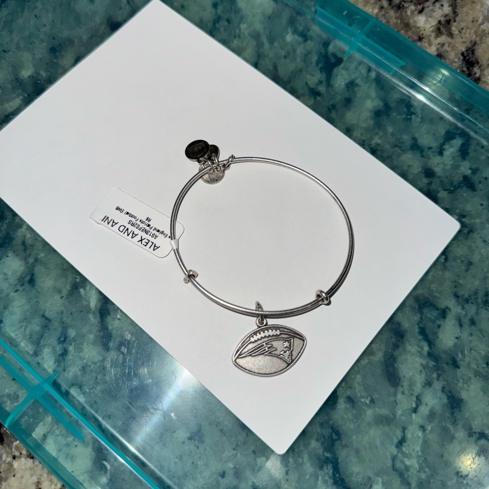 Alex and Ani Silver Sports Charm Bracelet